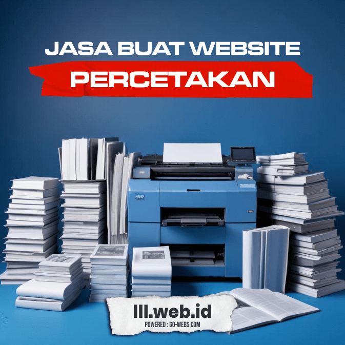 Jasa Pembuatan Website Percetakan